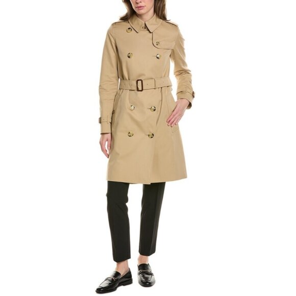 Burberry Short-Length Chelsea Classic Trench Coat - Picture 1 of 13